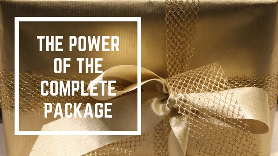 THE POWER OF THE COMPLETE PACKAGE blog title